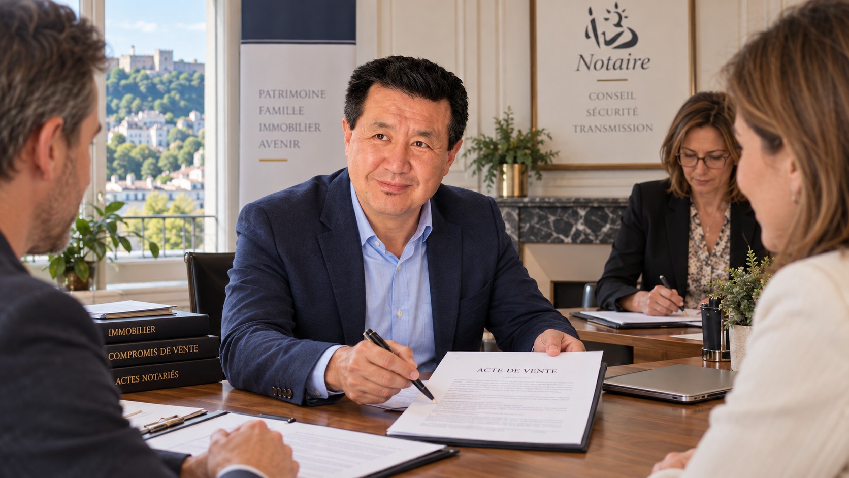 Vente immobilière à Besançon accompagnée du premier rendez-vous à la signature
