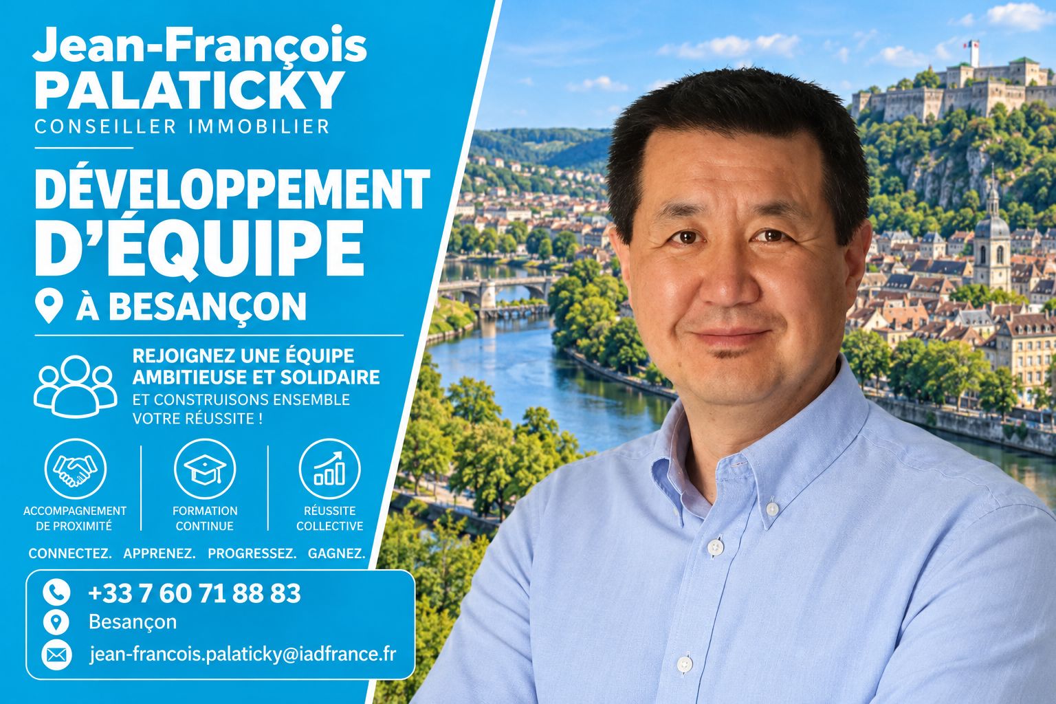 Rejoindre Jean-François Palaticky, conseiller immobilier à Besançon